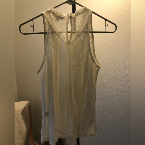 Lucky Brand - Flowy Lace Sleeveless Top - S/P - Picture 3 of 5